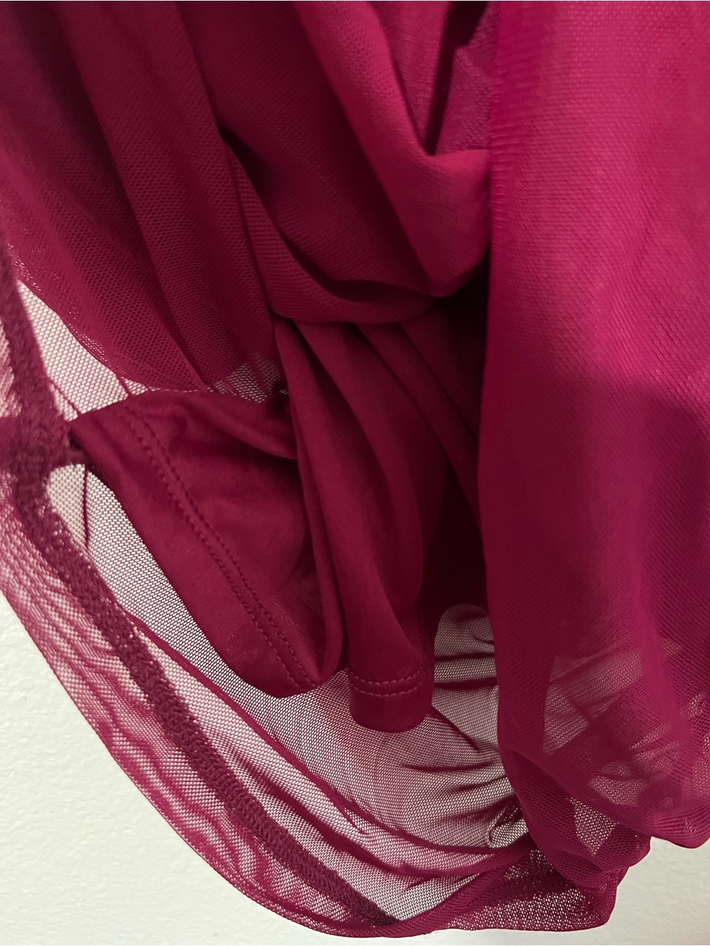 BOLD elements Ruched Berry Midi/Maxi  Skirt - Picture 10 of 12